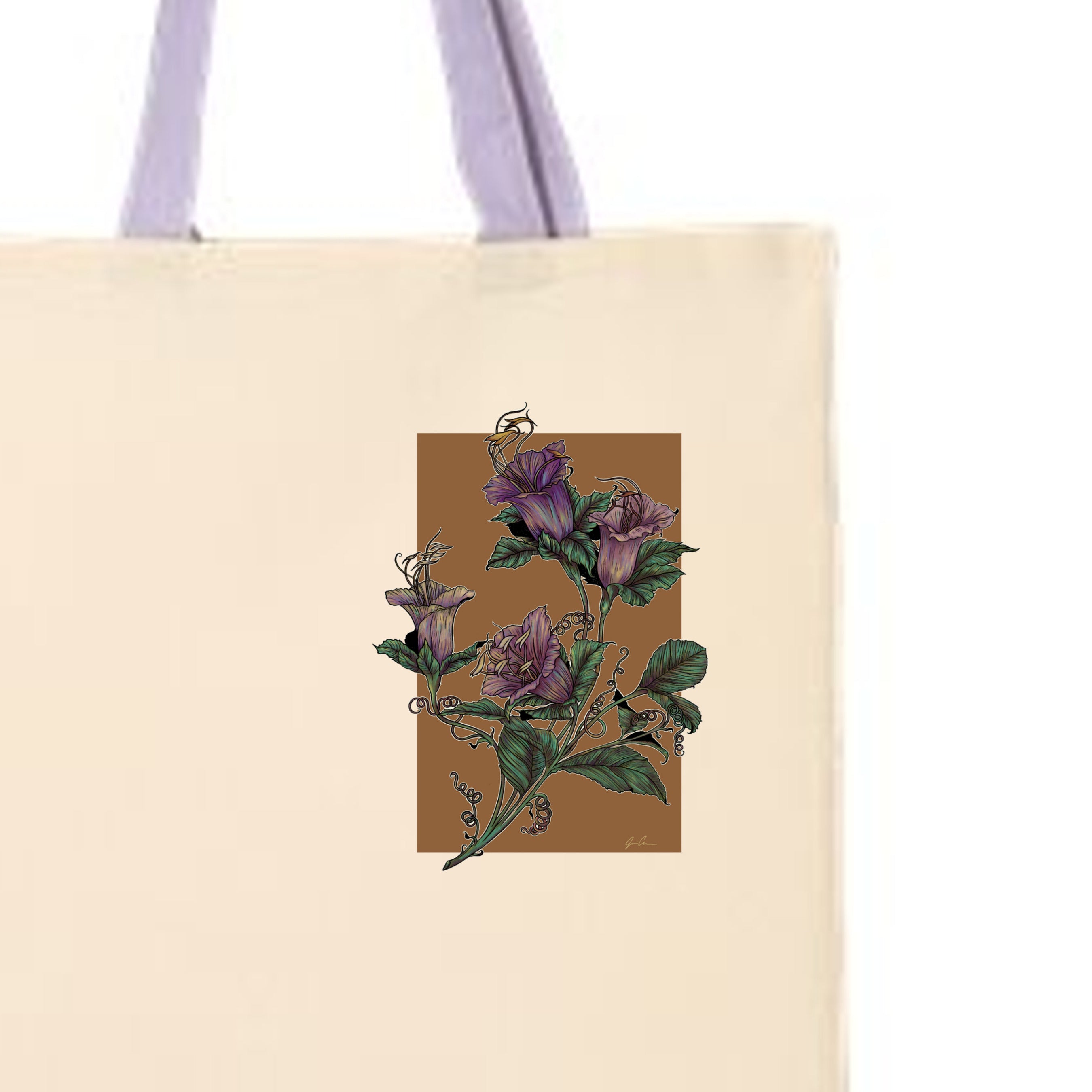 Natural/ Lavender - QTB6000 - FRONT
