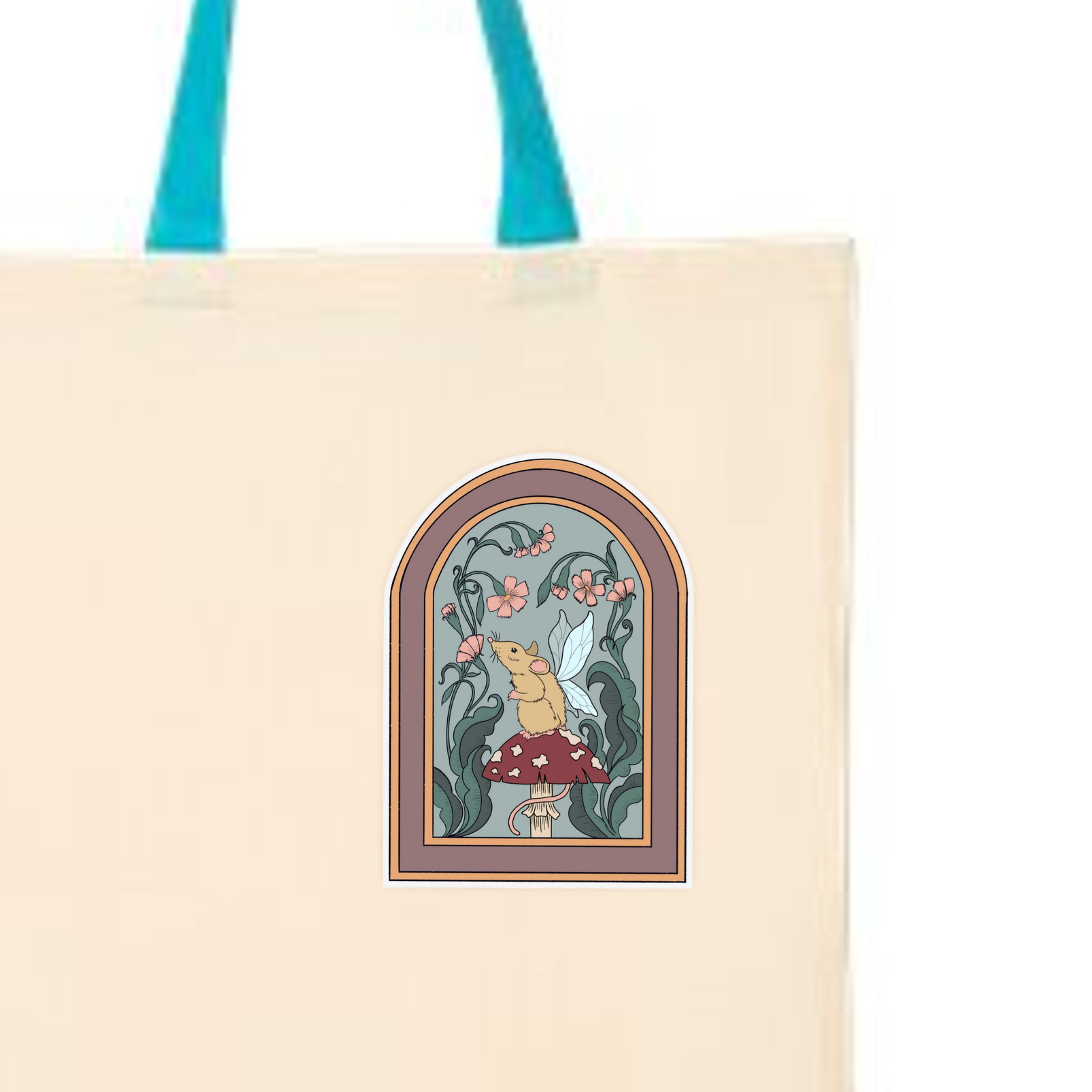 Natural/ Turquoise - QTB6000 - FRONT